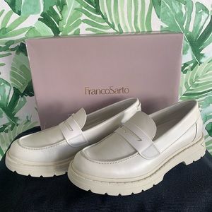 NIB Franco Sarto Reza platform penny loafer sz 9 asking $60